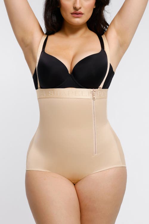 Shapellx Butt-lifting High Waist Panty In Tres Naturale