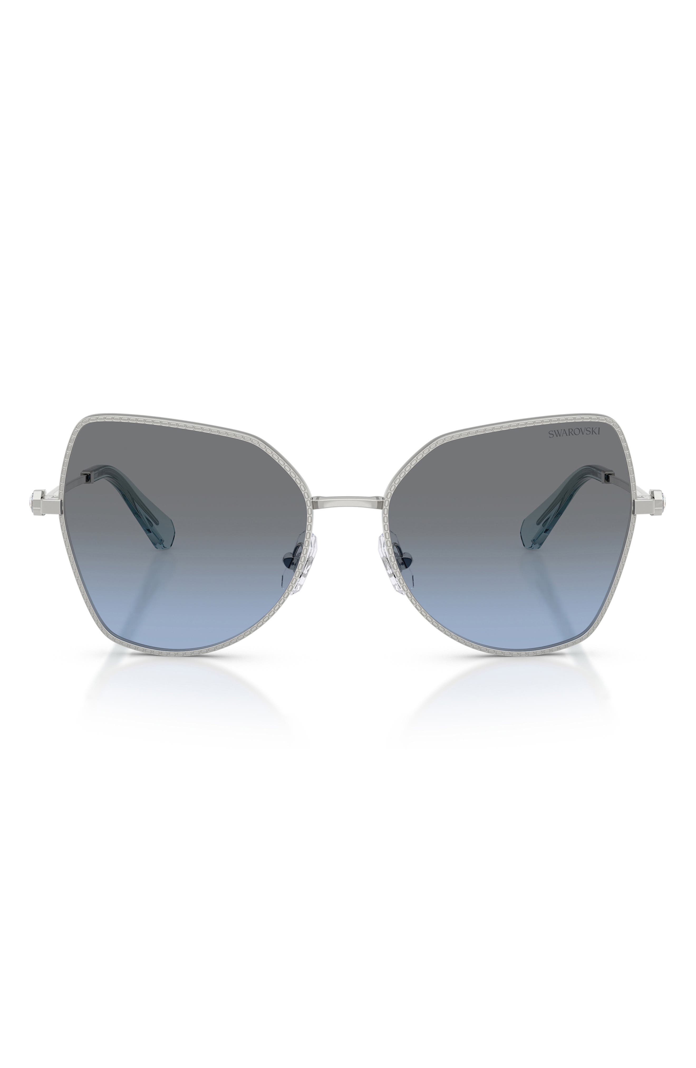 SILVER / BLUE GRADIENT GREY