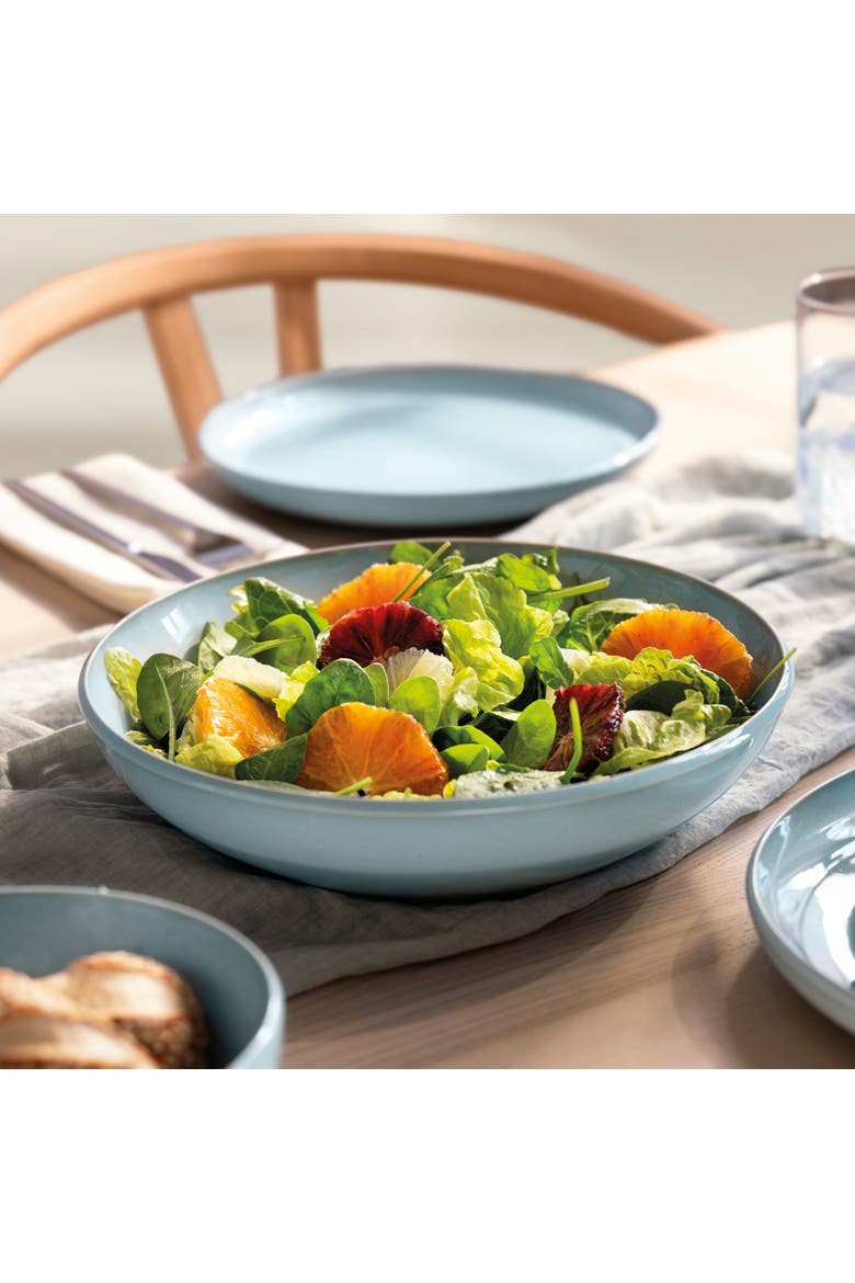 Perlemor Aqua Low Servg Bowl, Alternate, color, Blue Green