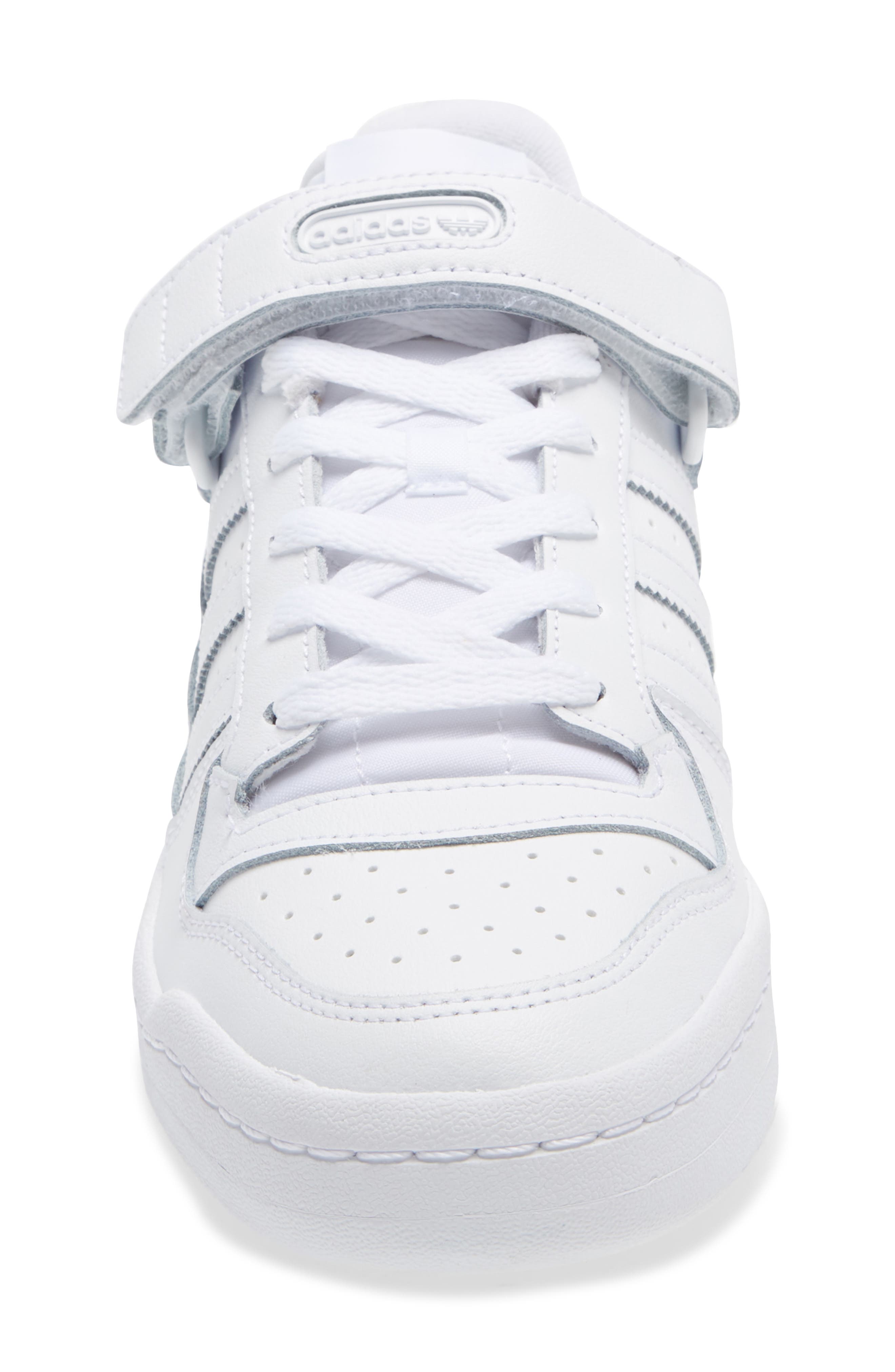 Forum Low Sneaker, Alternate, color, WHITE
