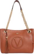 VALENTINO BY MARIO VALENTINO Luisa Rock Leather Tote Bag