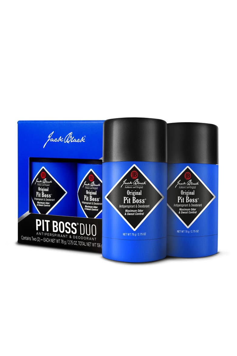 Pit Boss Antiperspirant & Deodorant Duo $44 Value, Main, color, NO COLOR