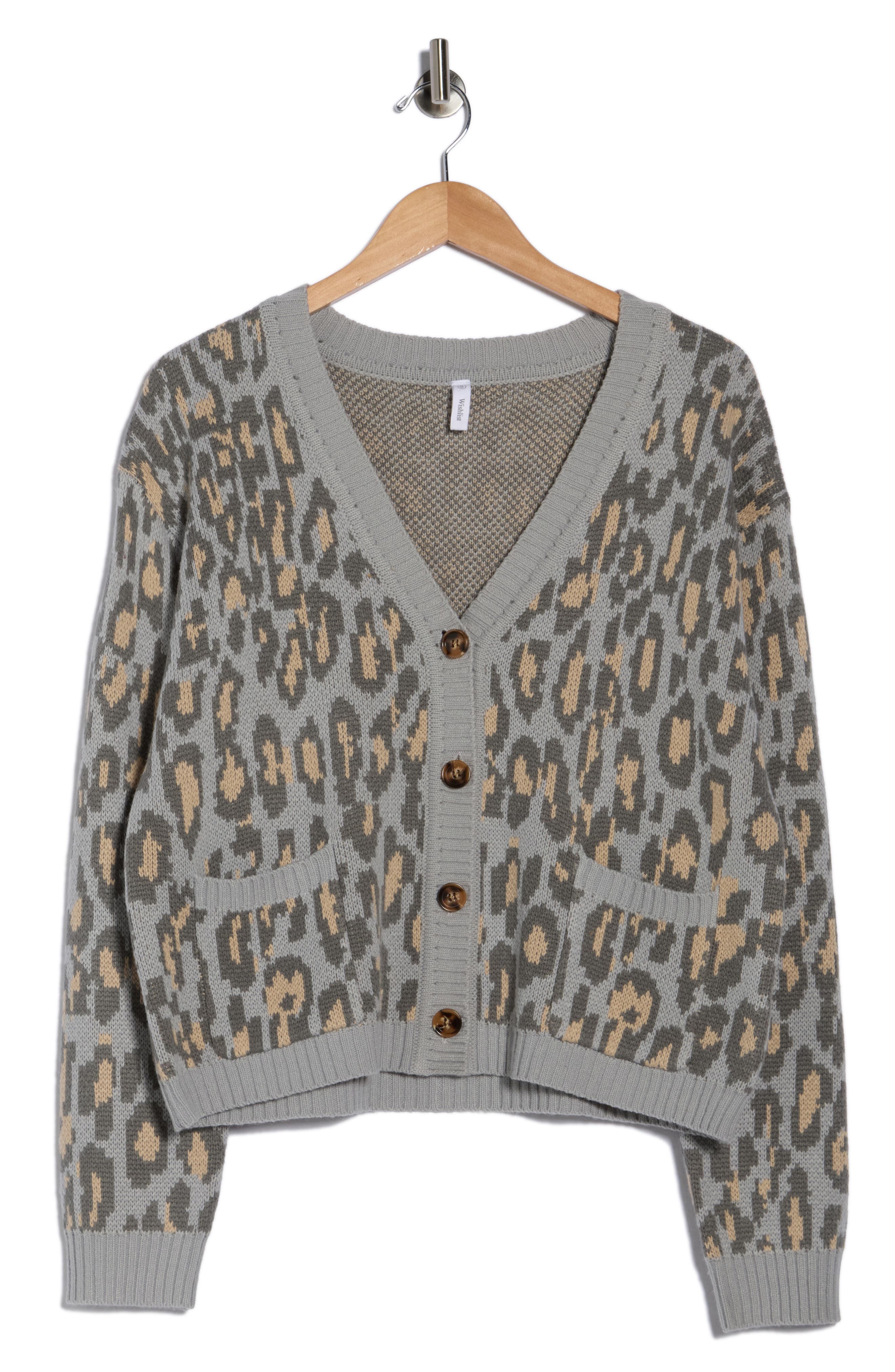 WISHLIST Leopard Cardigan