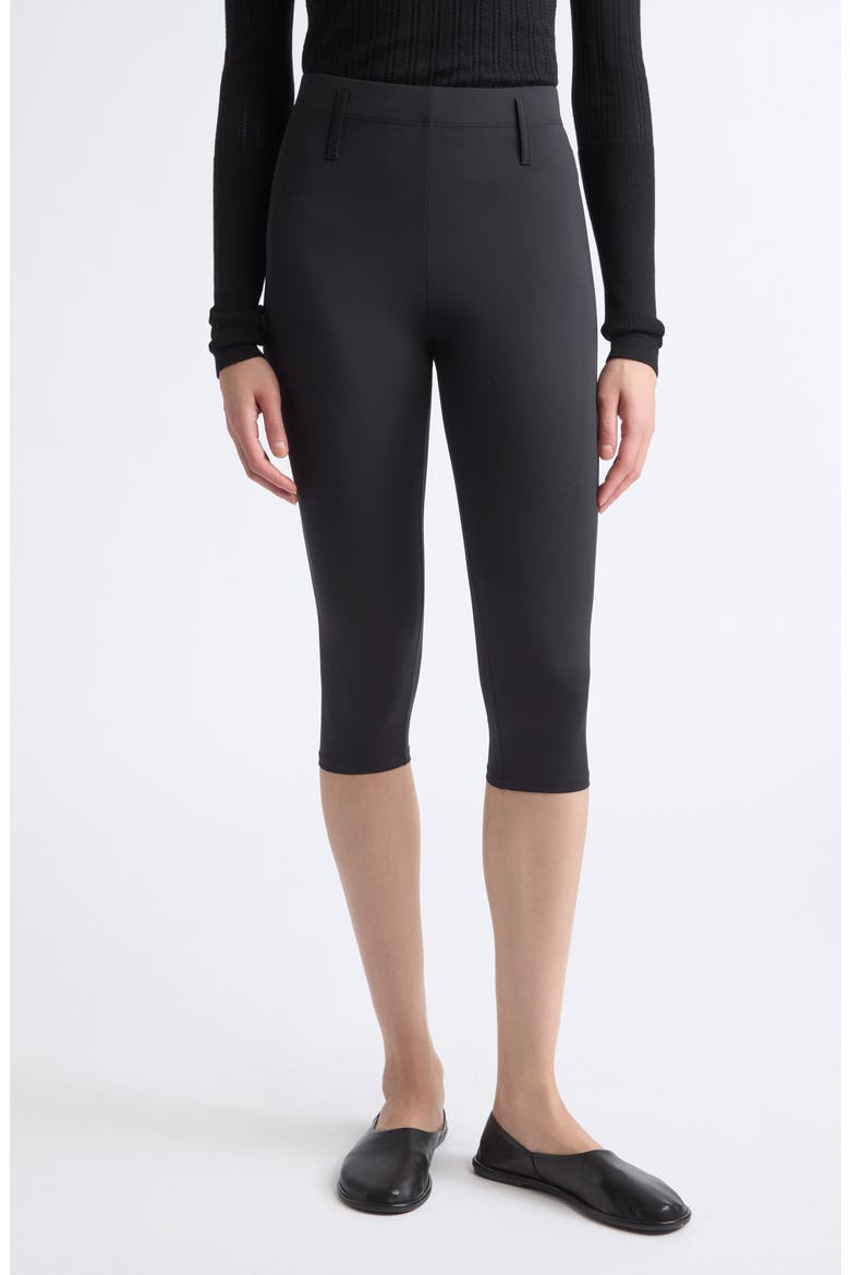 High Waist Leggings, Main, color, BLACK