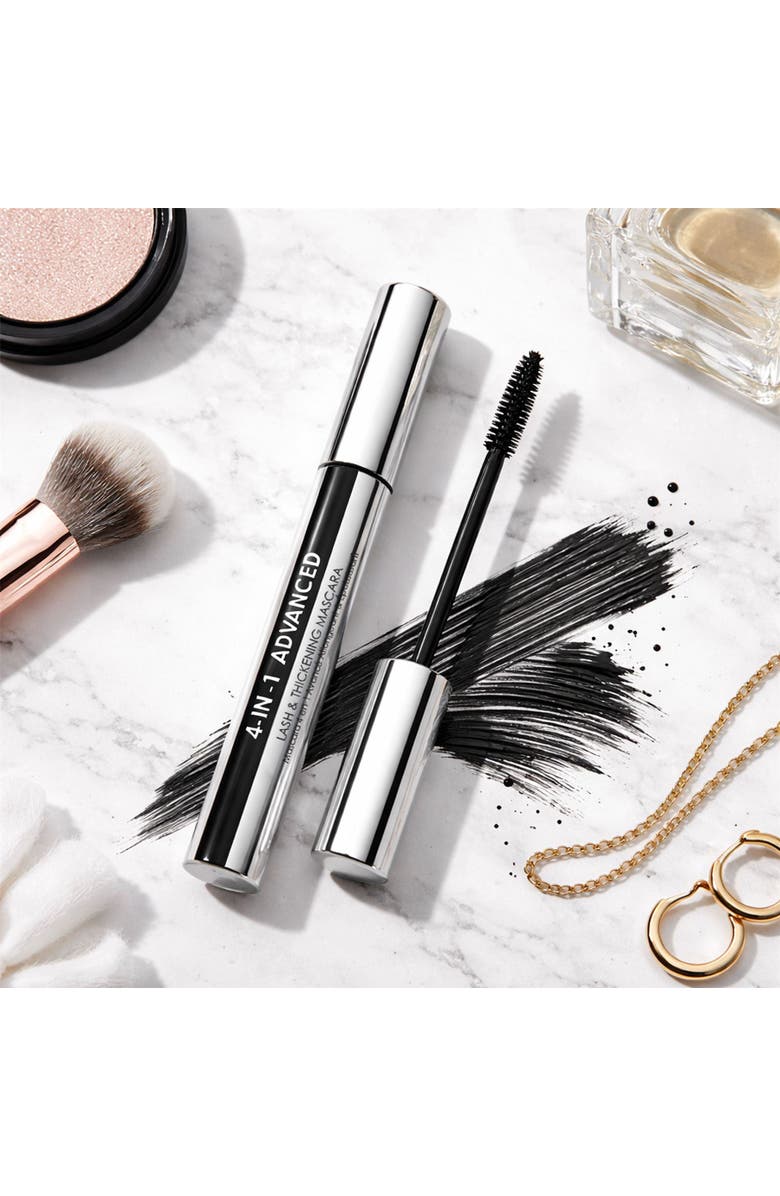 SKINCHEMISTS Advanced 4-in-1 Lash & Thickening Mascara 8ml for Loss of Firmness, Fine Lines & Wrinkles, Alternate, color, White