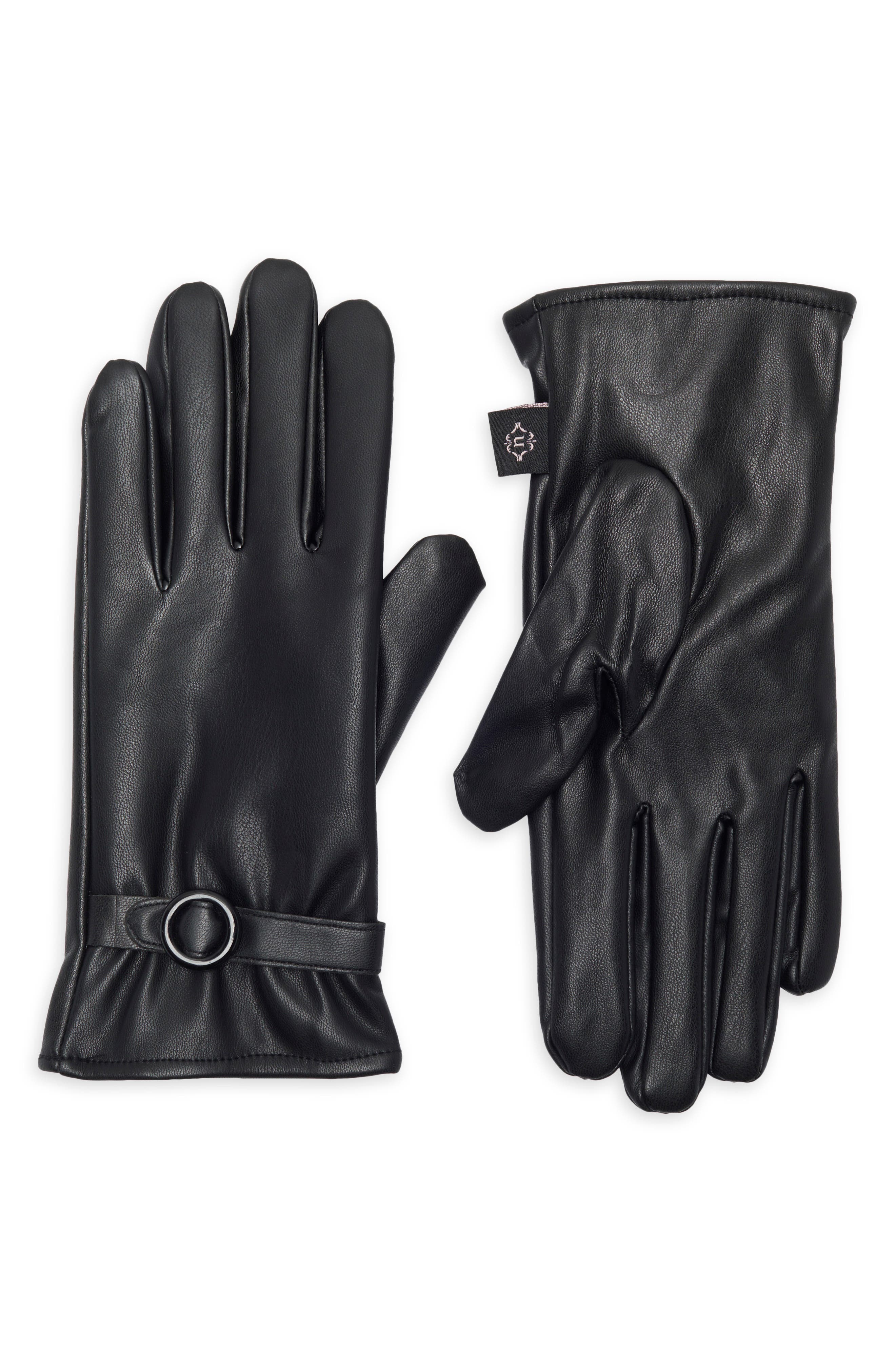 Tech Buckle Strap Gloves