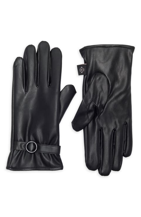 Tech Buckle Strap Gloves