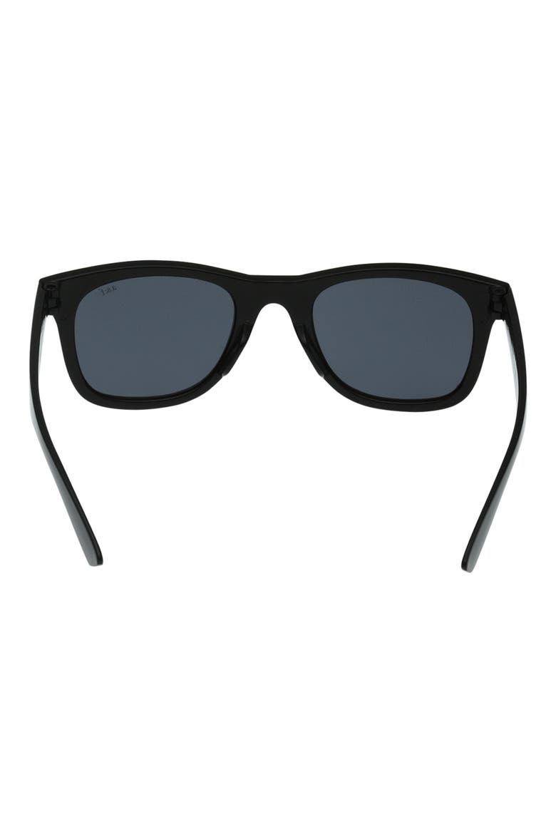 Kids' Round Sunglasses, Alternate, color, GREEN/ SHINY BLACK / SMOKE