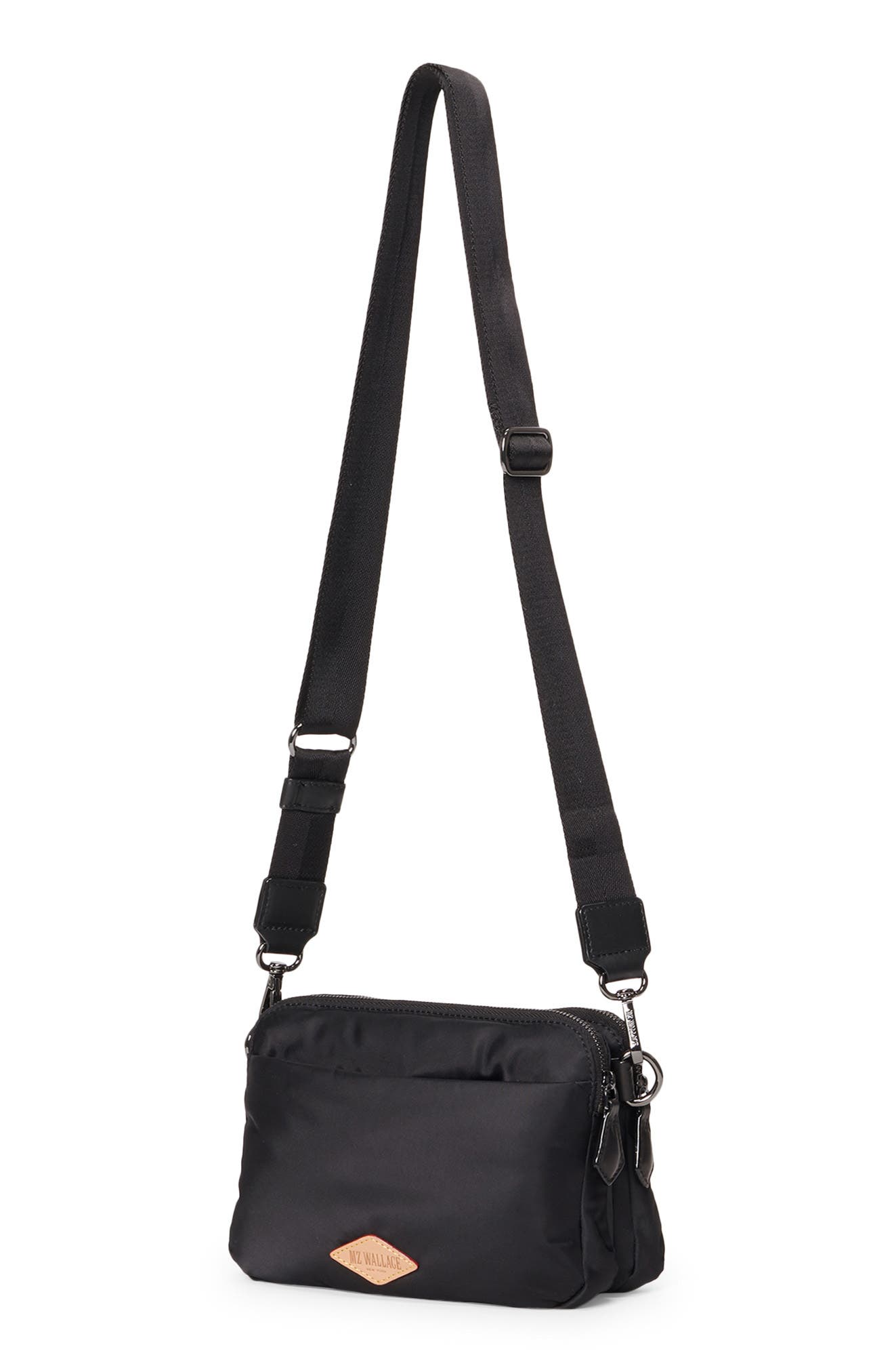 MZ Wallace Small Bowery Nylon Crossbody Bag, Alternate, color, 