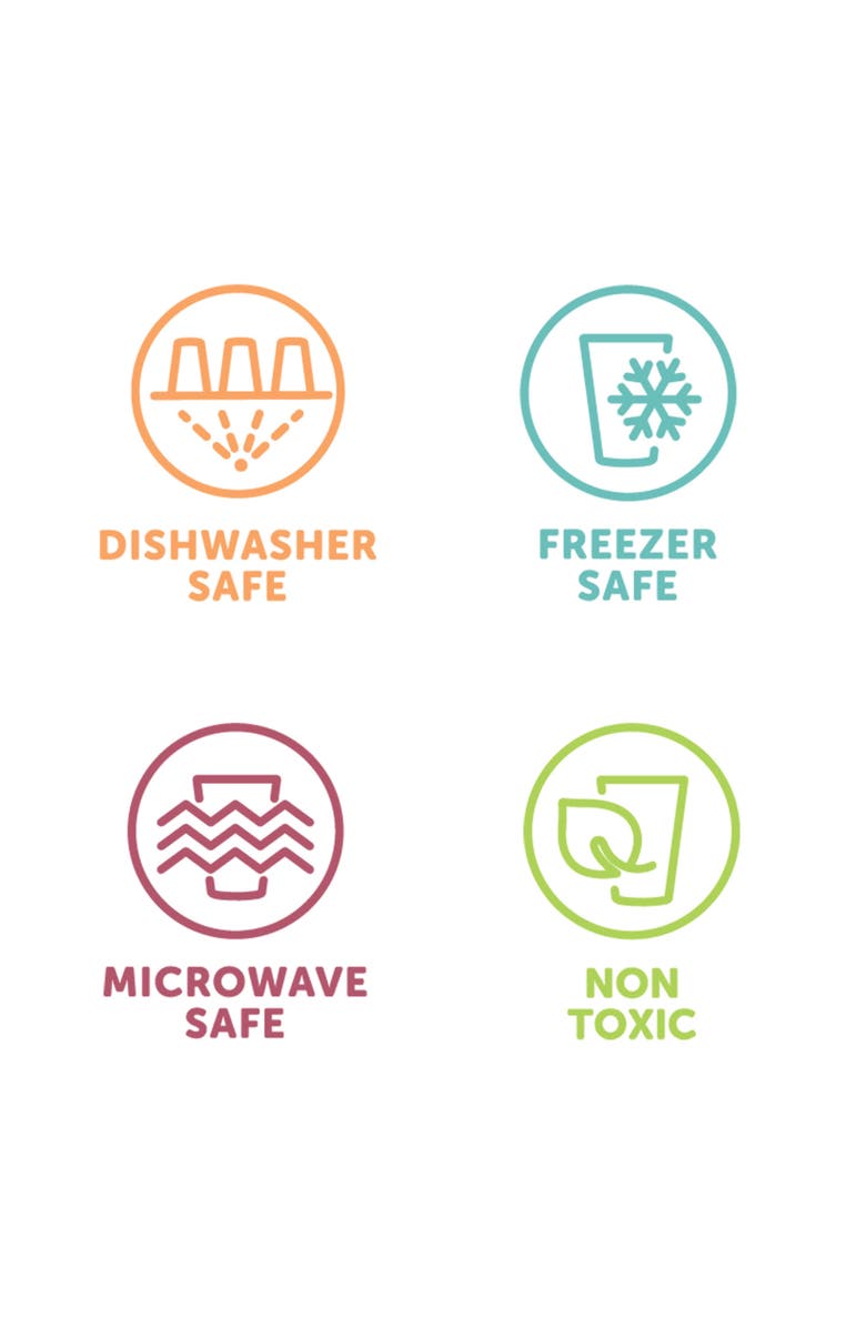 Silipint Go Go Bowls Sandwich 2pk 25oz, Alternate, color, Multicolored