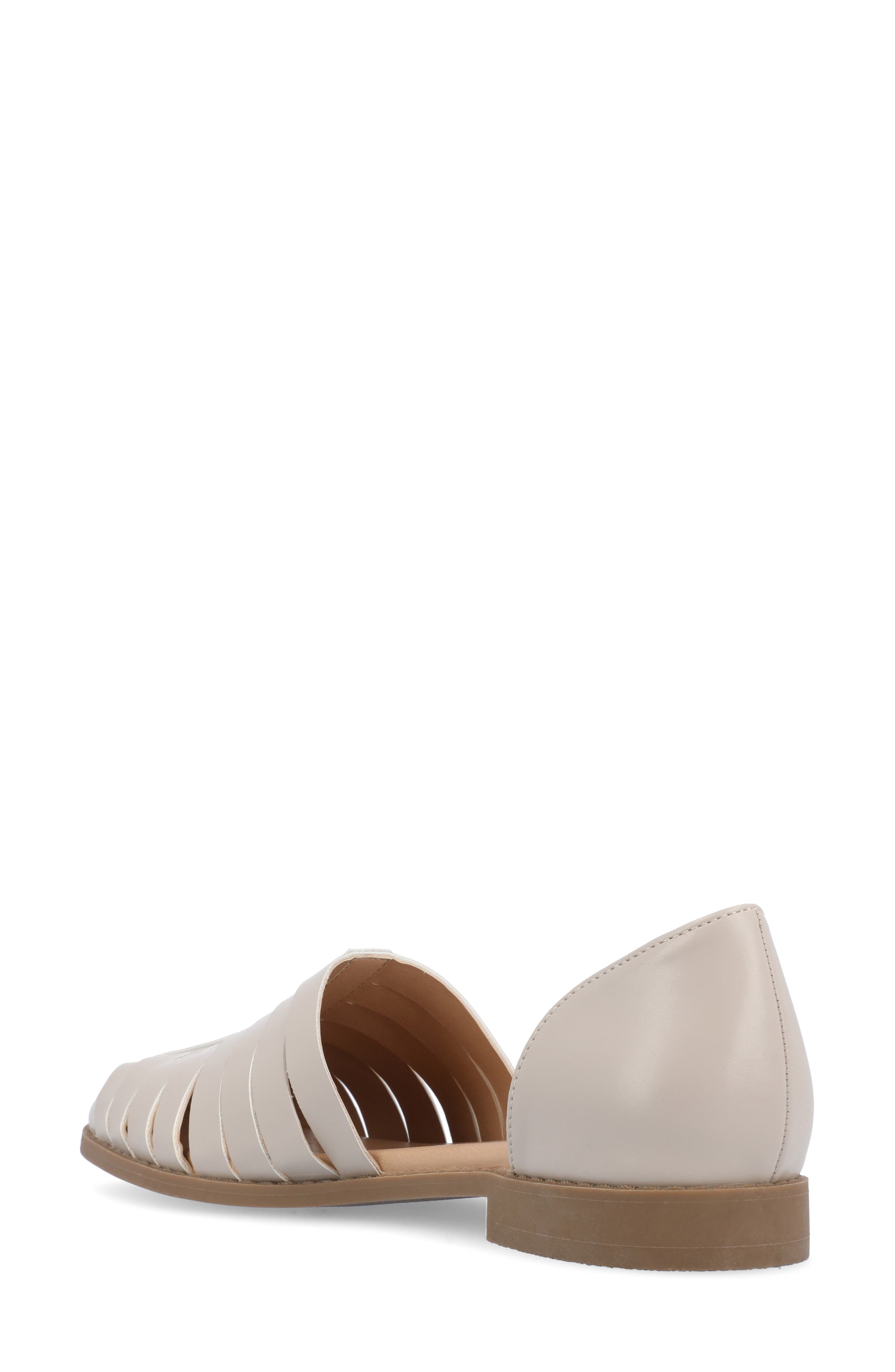 Anyah Vegan Leather Flat - image 2