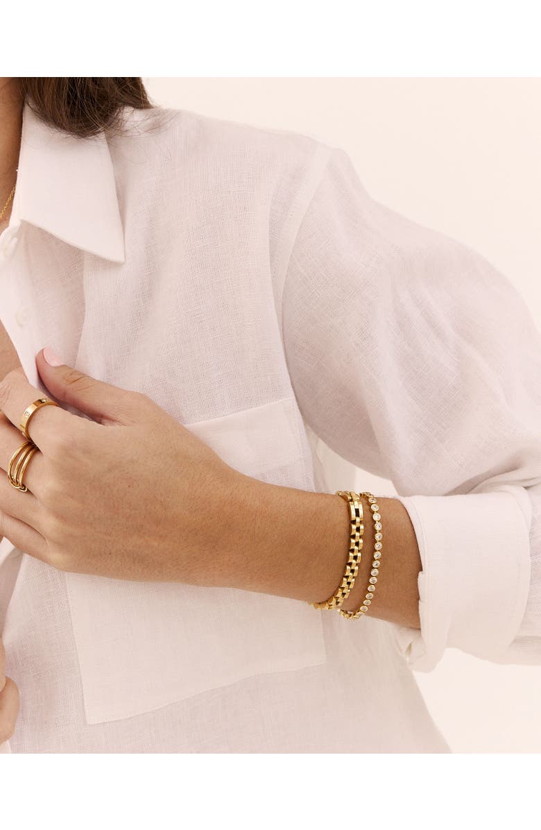 Electric Picks Mini Bennett Watch Band Bracelet, Alternate, color, Gold - 6.5