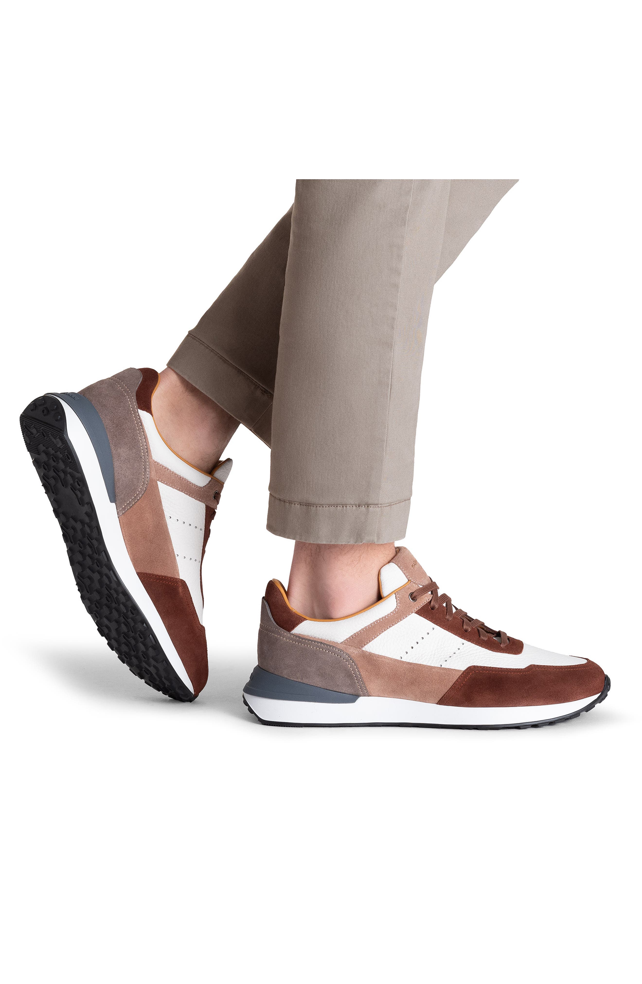 Magnanni Bravo Sneaker, Alternate, color, 