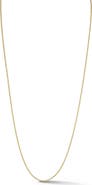 Ember Fine Jewelry 14K Gold Thin Wheat Chain Necklace