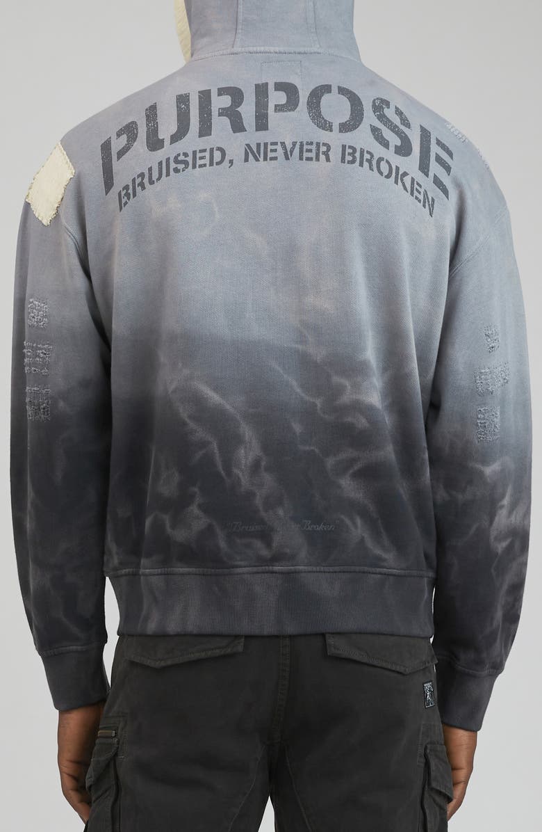 PRPS Mt. Hood Distressed Logo Hoodie, Alternate, color,