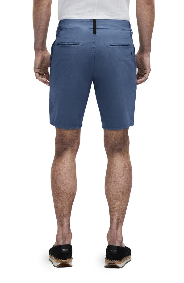 rag & bone Perry Stretch Twill Shorts, Alternate, color, Parisian