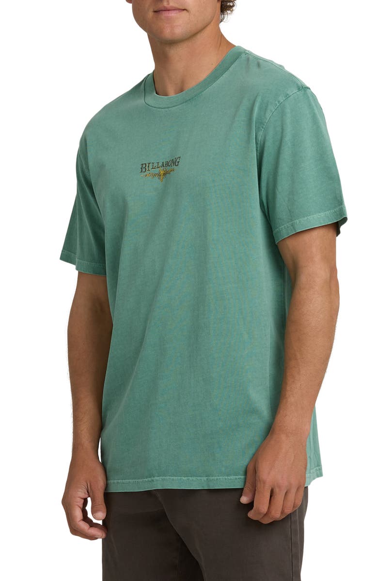 Billabong Pure Intentions Graphic T-Shirt, Alternate, color, Sea Green