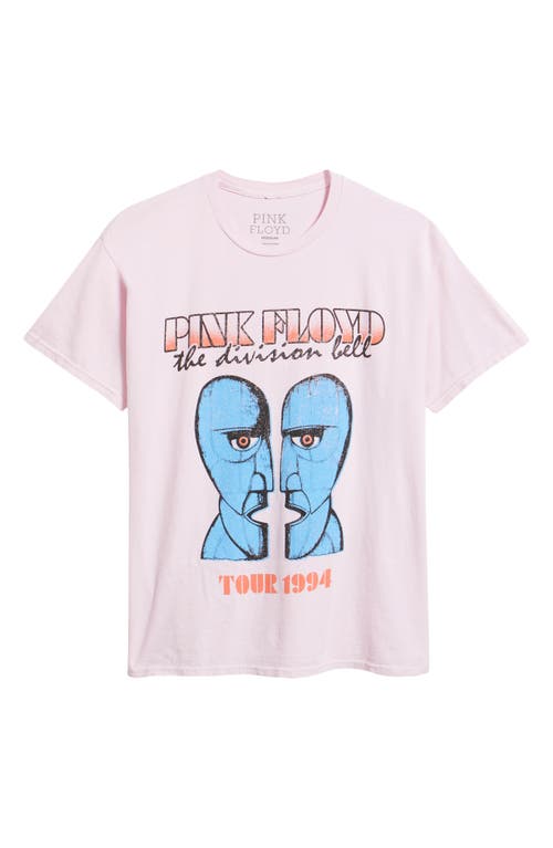 Merch Traffic Pink Floyd 1994 'the Division Bell' Graphic T-shirt In Pink