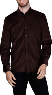 TailorByrd Corduroy Button-Up Shirt