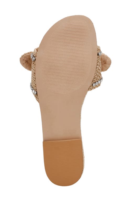 Steve Madden Misha Slide Sandal In Natural