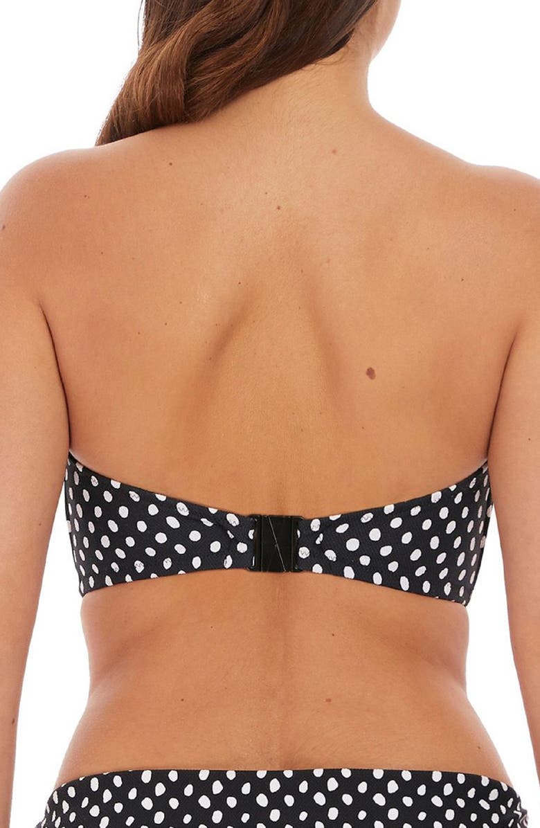 Fantasie Santa Monica Underwire Bandeau Bikini Top, Alternate, color,