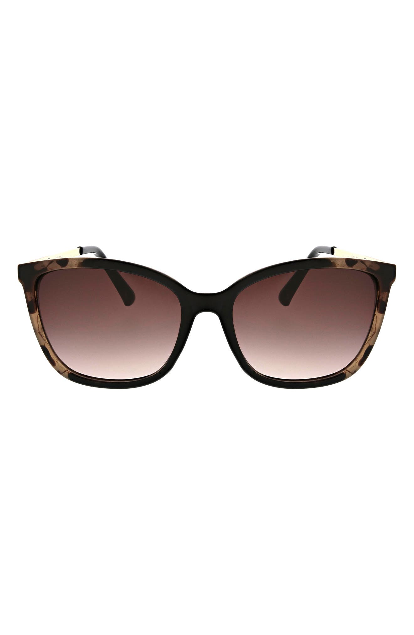 Oscar de la Renta 57mm Square Flare Sunglasses