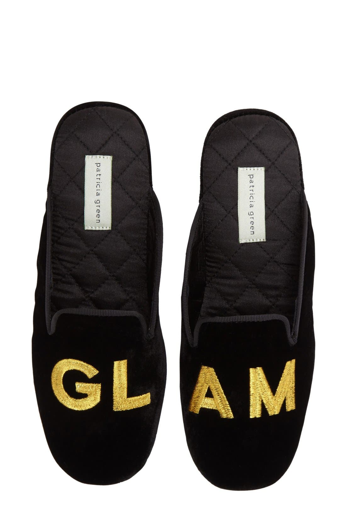 patricia green 'Glam' Scuff Slipper, Main, color, 