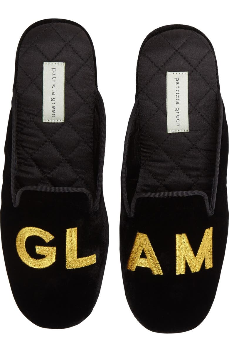 patricia green 'Glam' Scuff Slipper, Main, color,