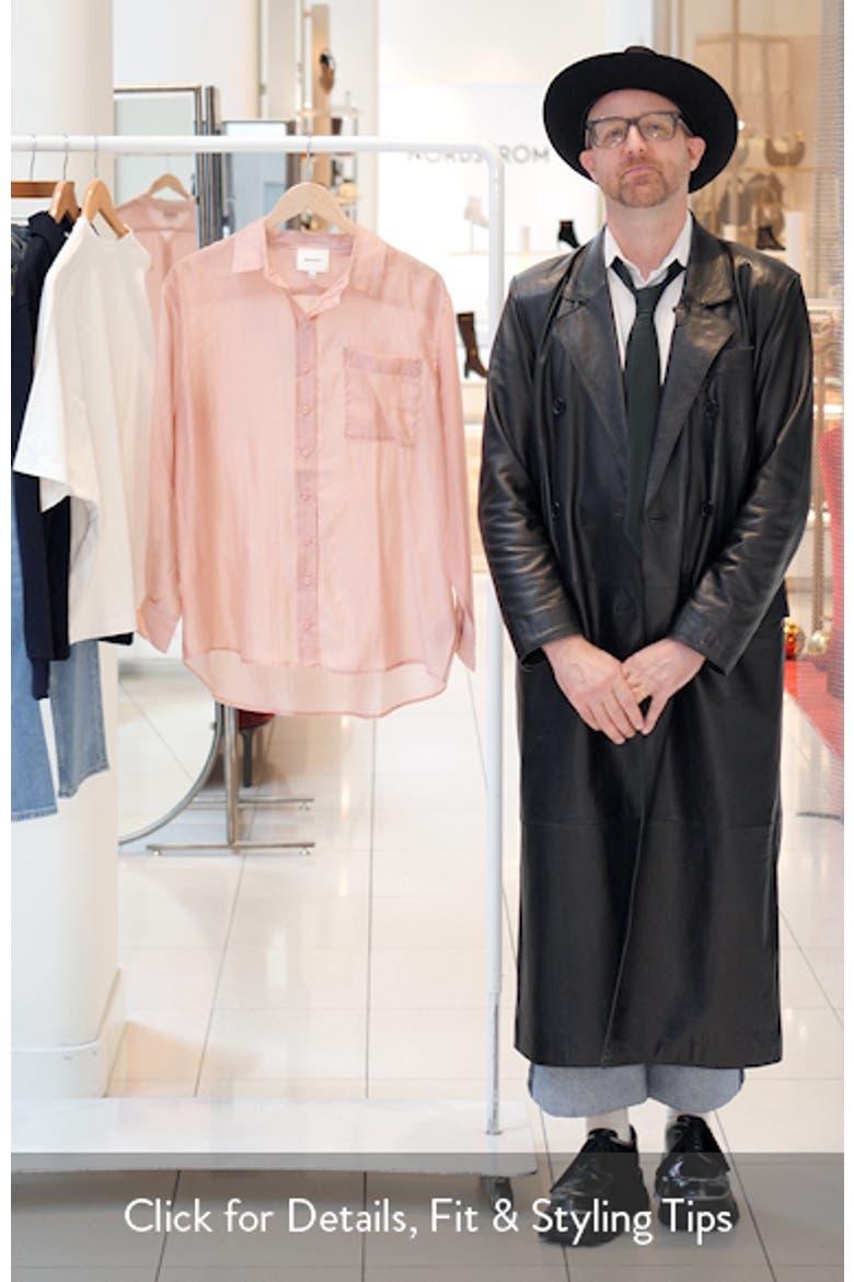 Eli Oversize Button-Up Shirt video