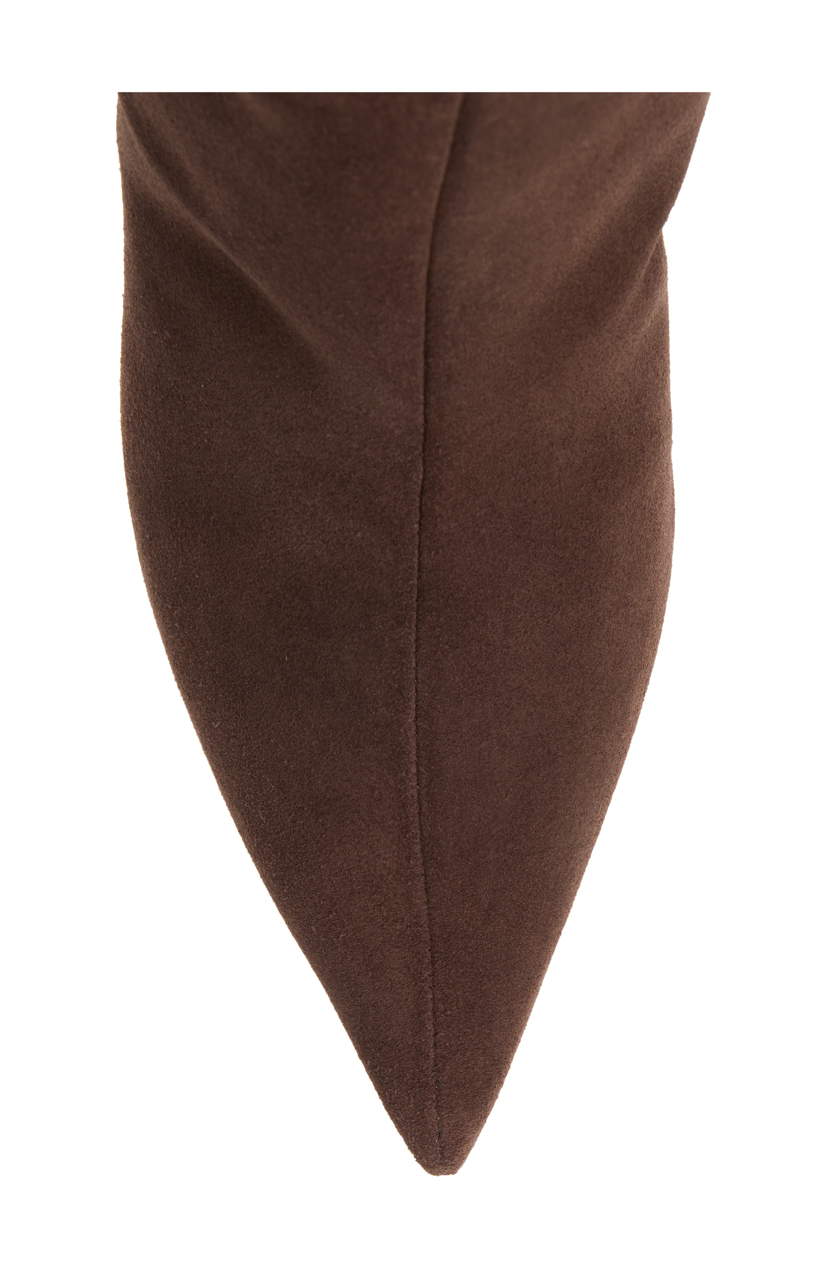 Babouche Kitten Heel Knee High Boot (Nordstrom Exclusive), Alternate, color, CHOCOLATE