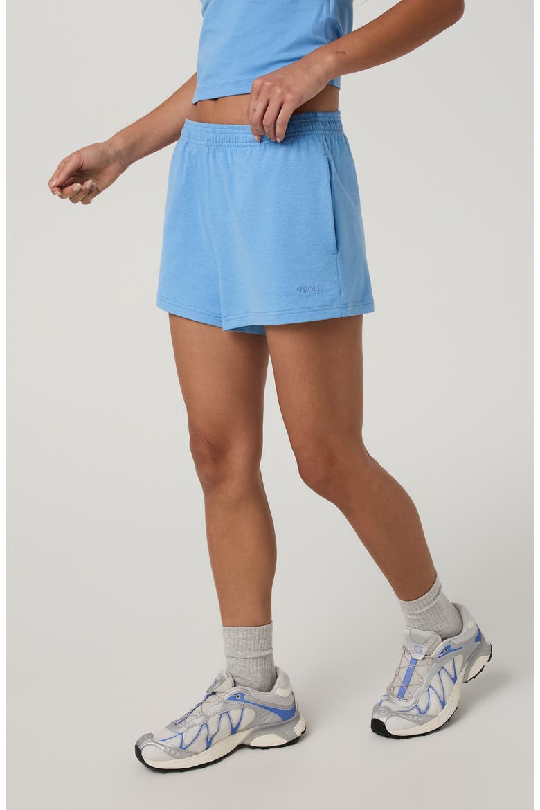 Halo Performance Shorts, Alternate, color, OASIS BLUE HEATHER
