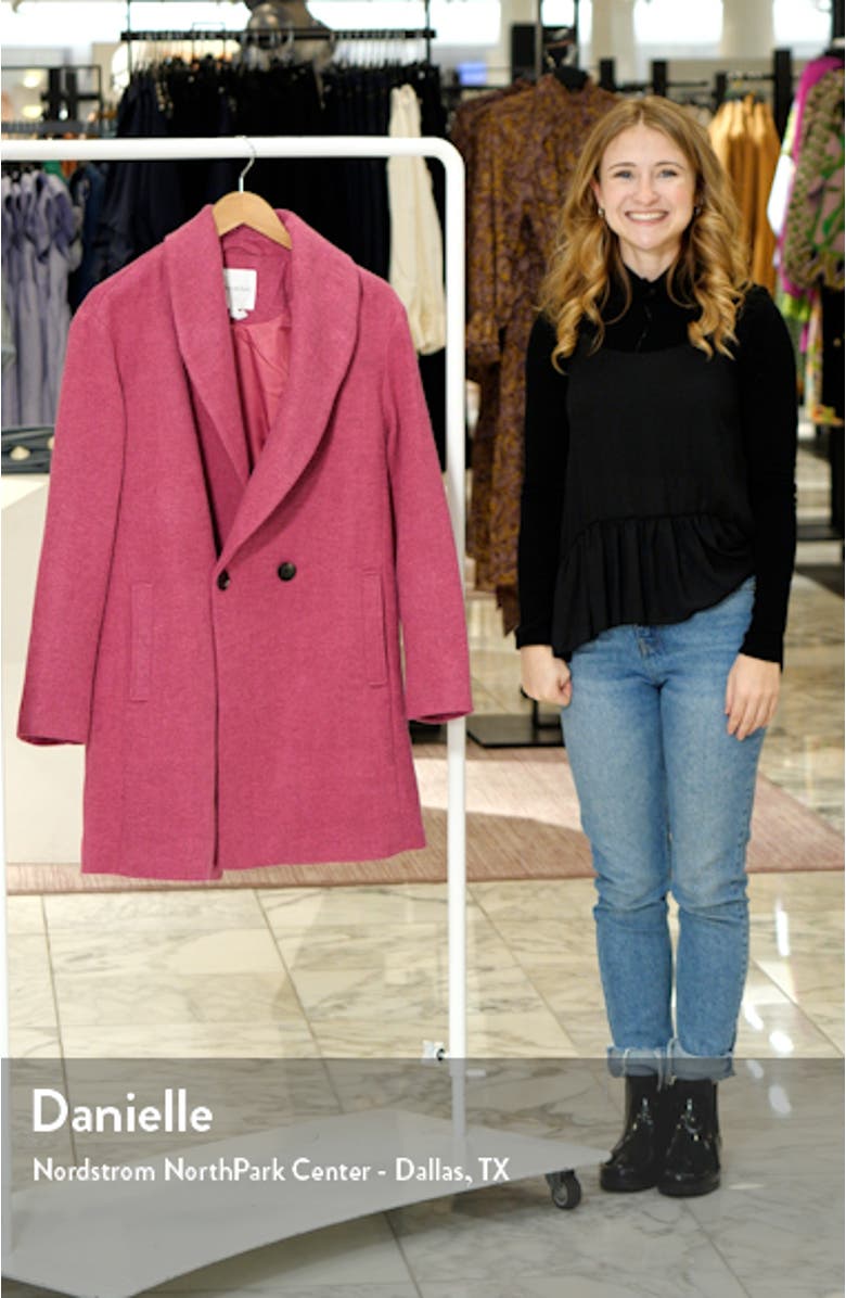 Shawl Collar Coat, sales video thumbnail