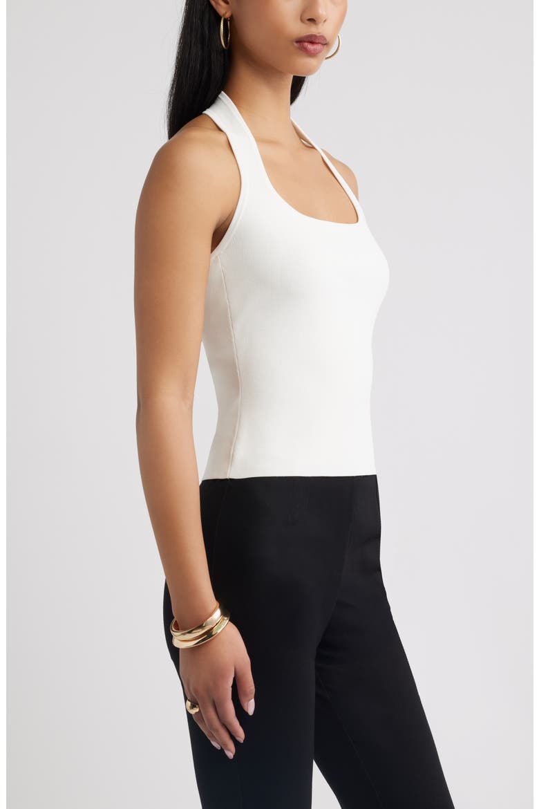 Halter Top, Alternate, color, IVORY