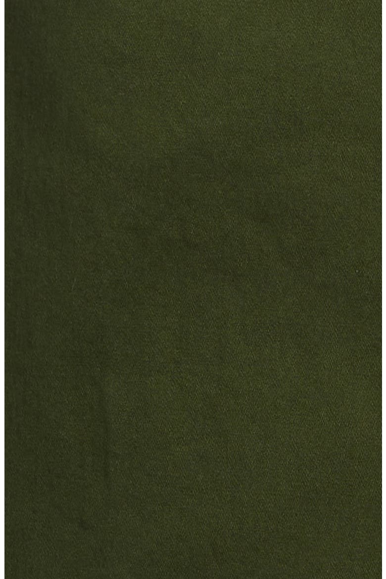 Kids' Ruffle Button Front Dress, Alternate, color, OLIVE