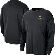 Nike Men's Nike  Black New Orleans Pelicans 2025/26 City Edition Remix Essential Logo Long Sleeve T-Shirt
