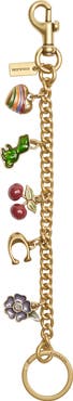 COACH Motif Chain Bag Charm