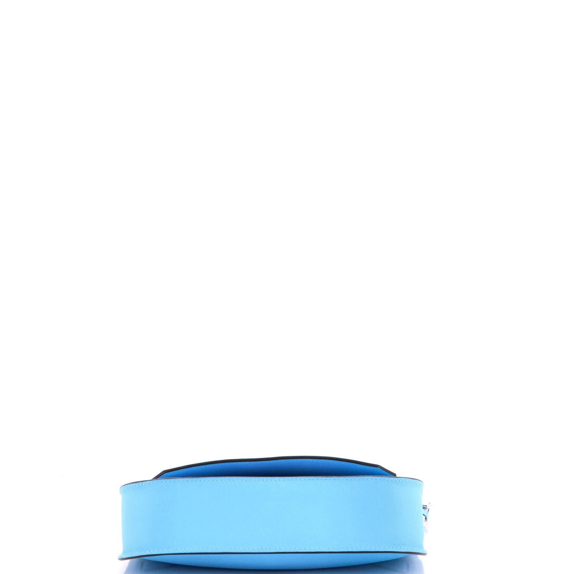 Pre-Owned Hermes Verso Jypsiere Bag Swift Mini, Alternate, color, Celeste