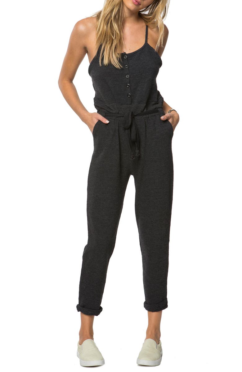 O'Neill Greta Cotton Jumpsuit, Main, color, 