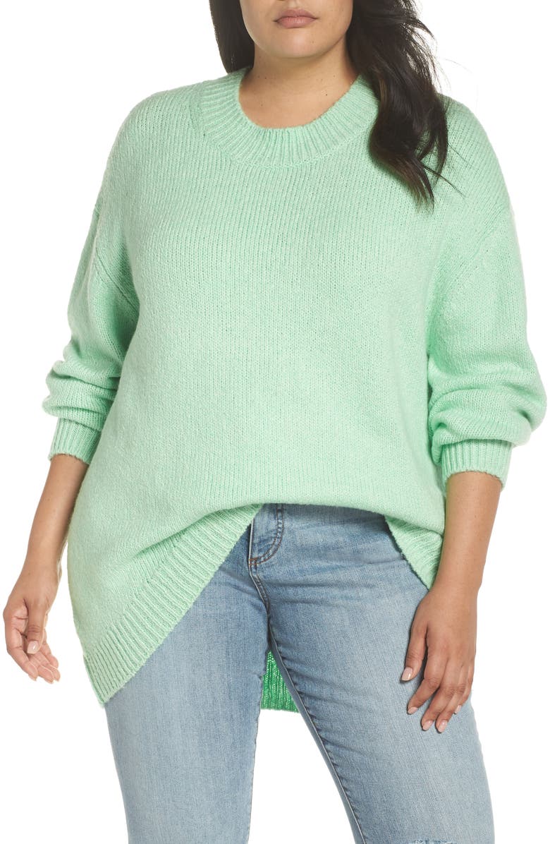 Leith High-Low Sweater, Alternate, color, 
