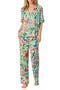  Teal/ Print