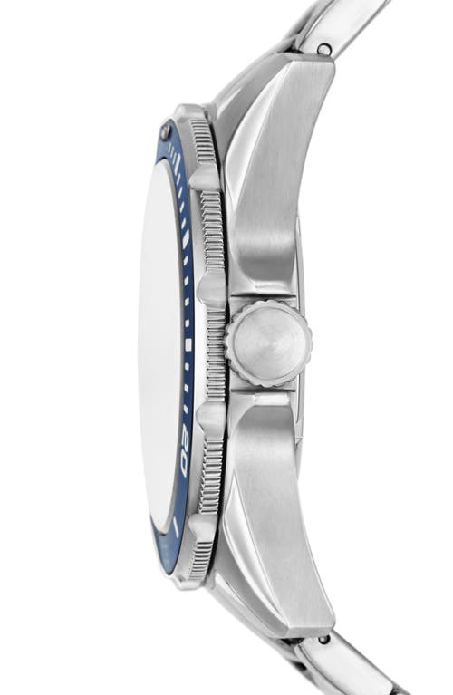 Fossil Dalton Bracelet Watch, 42mm In Silver