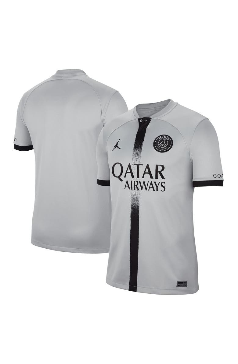 Nike Youth Nike Black Paris Saint-Germain 2022/23 Away Breathe Stadium Replica Blank Jersey, Alternate, color, 