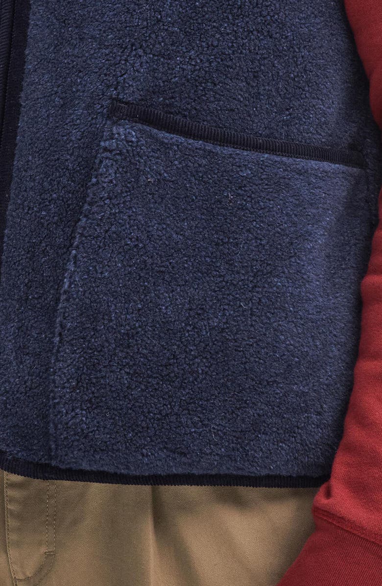 Barbour Liddesdale Wool Blend Fleece Vest, Alternate, color, 