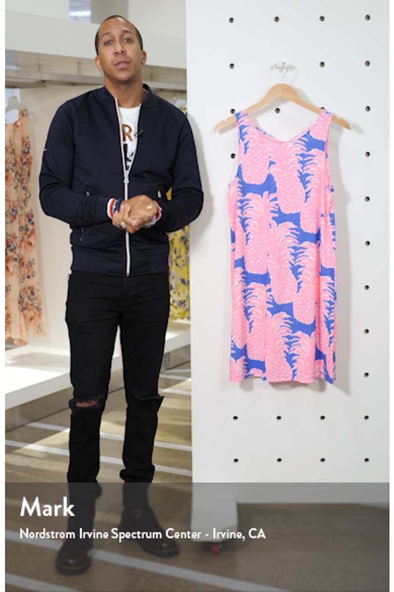 Kristen Pineapple Print Swing Dress video