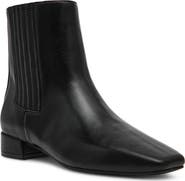 Anne Klein Raspey Faux Leather Chelsea Bootie