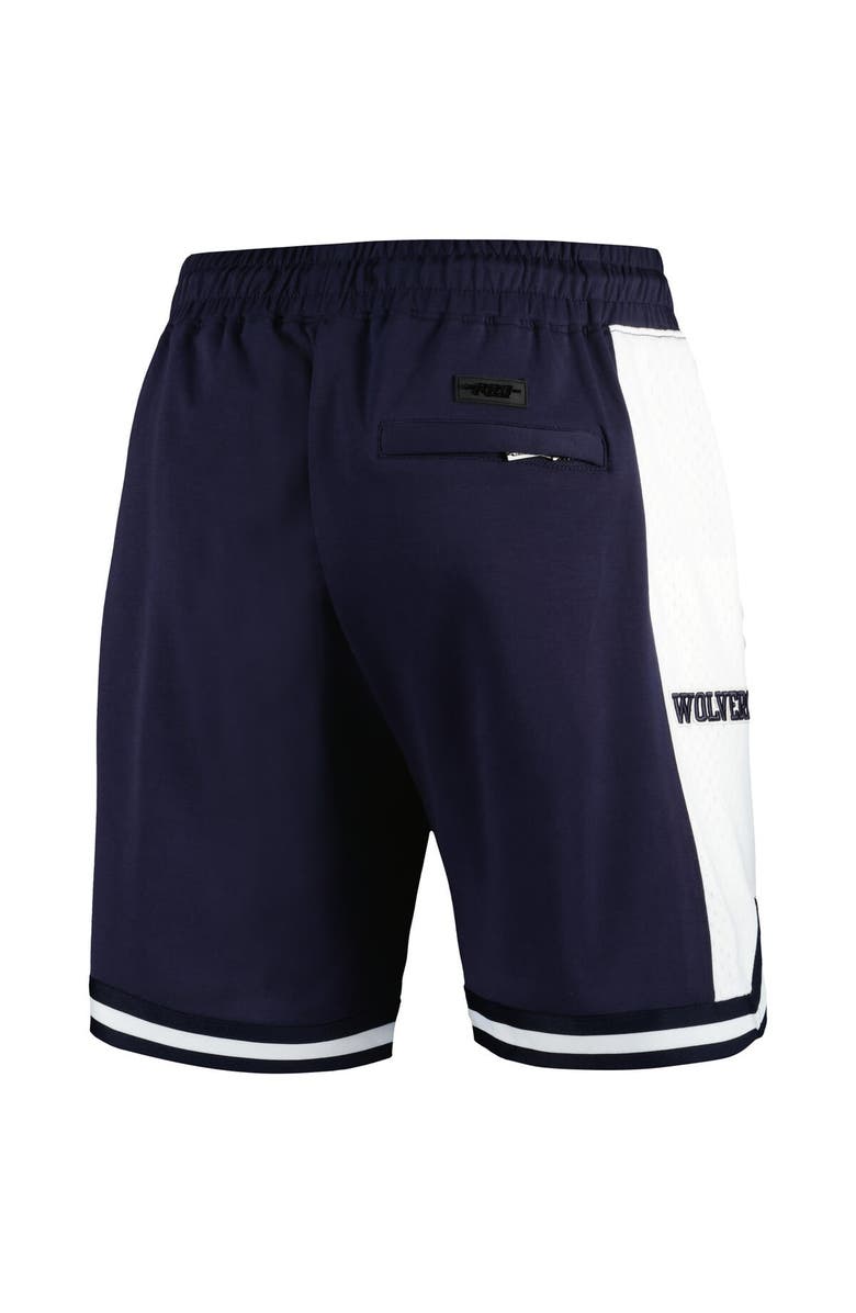 PRO STANDARD Men's Pro Standard Navy Michigan Wolverines Script Tail DK 2.0 Shorts, Alternate, color, 