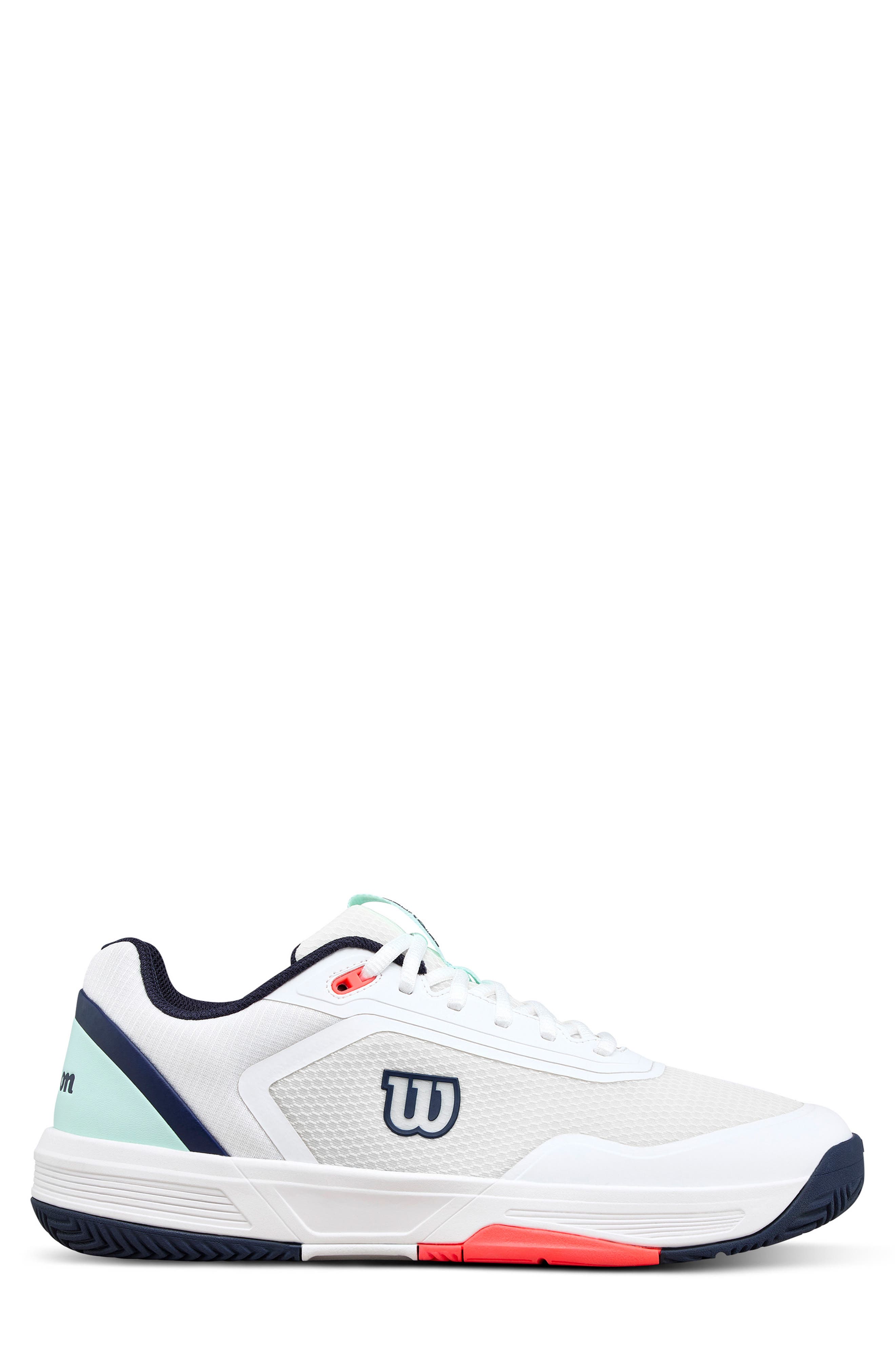 CourtGlide Tennis Shoe, Alternate, color, GRAY DAWN/BAY/FIERY CORAL