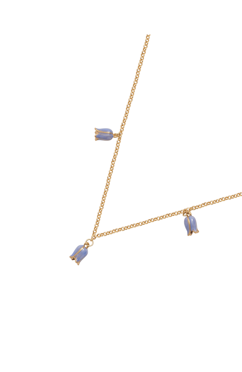 Fable England Bluebell Charm Necklace, Alternate, color, Blue