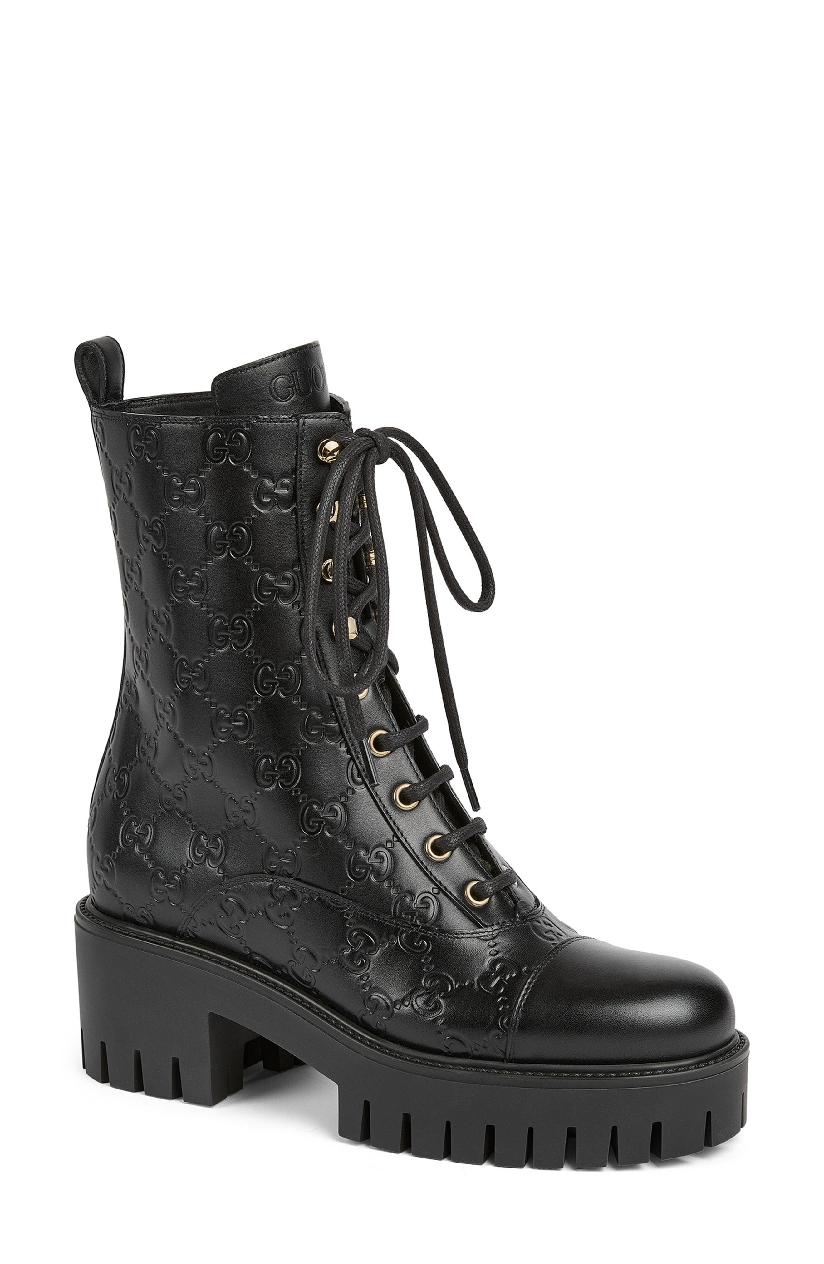 Gucci GG Bootie, Main, color, 1000 Black