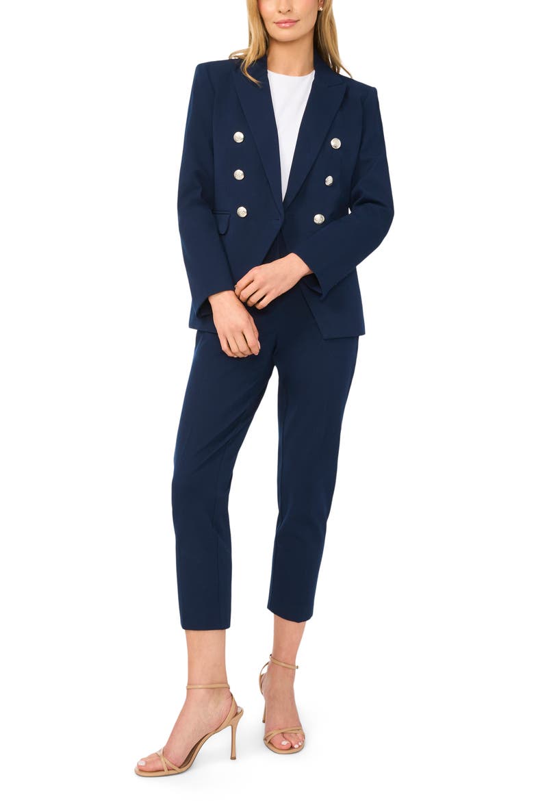 Double Breasted Blazer, Alternate, color, CLASSIC NAVY